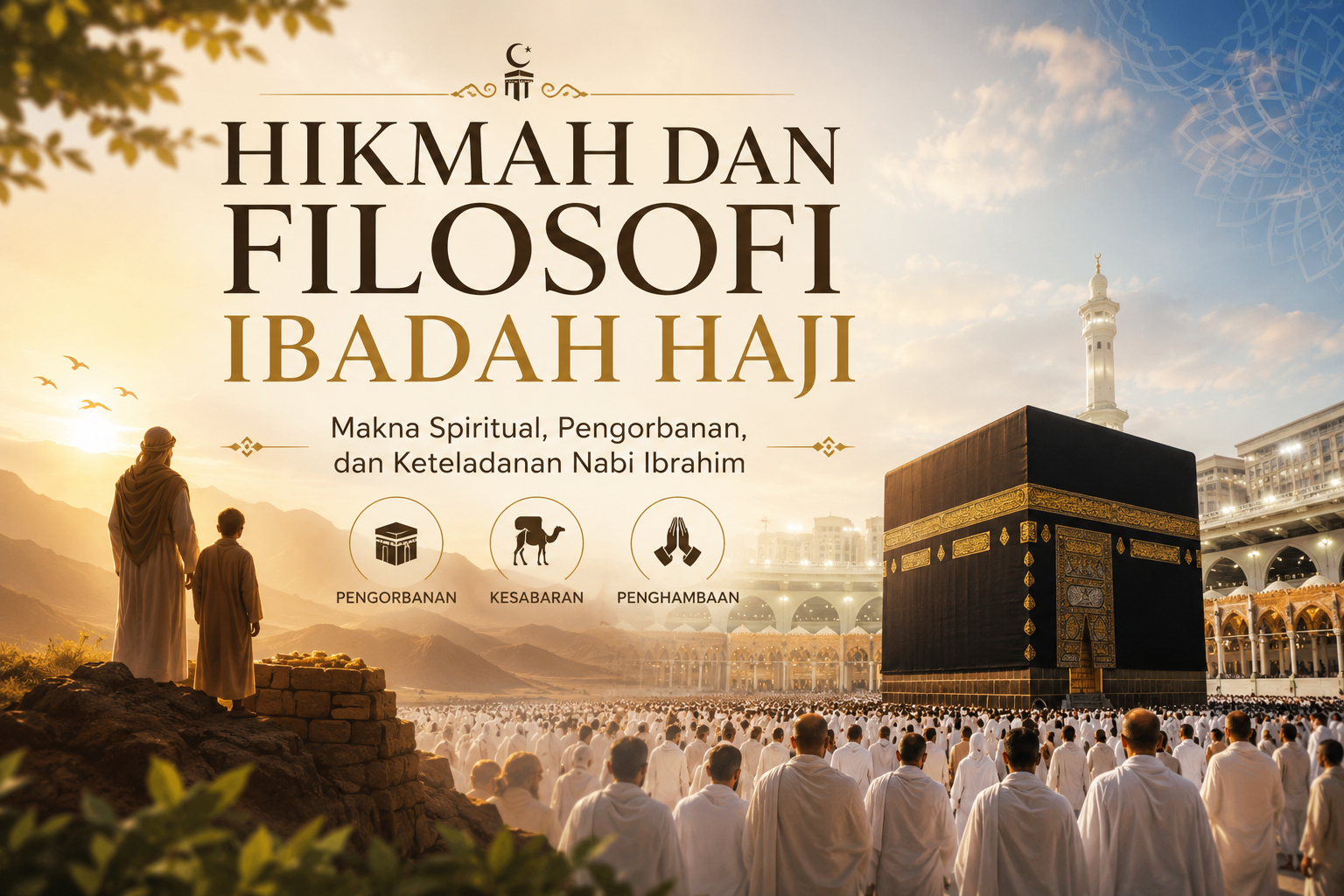 Hikmah dan Filosofi Ibadah Haji: Makna Spiritual, Pengorbanan, dan Keteladanan Nabi Ibrahim